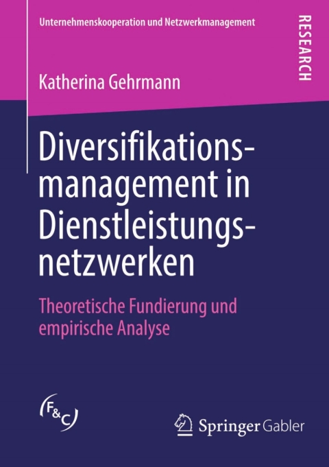 Cover image for book Diversifikationsmanagement in Dienstleistungsnetzwerken