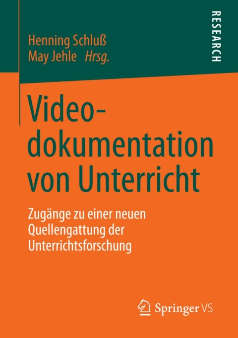 Cover image for book Videodokumentation von Unterricht
