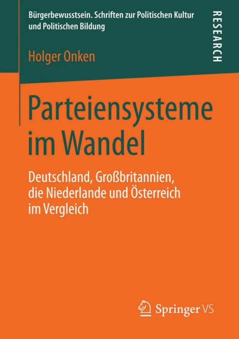Cover image for book Parteiensysteme im Wandel