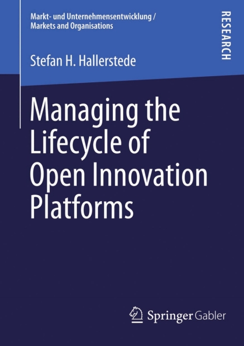 Cover image for book Managing the Lifecycle of Open Innovation Platforms