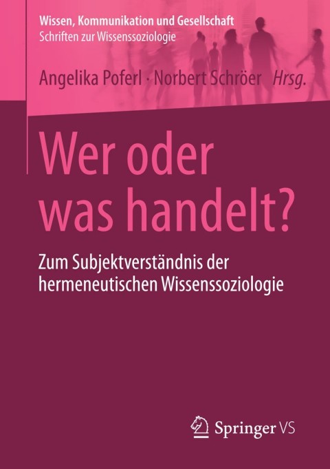 Cover image for book Wer oder was handelt?