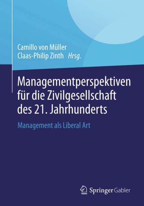 Cover image for book Managementperspektiven für die Zivilgesellschaft des 21. Jahrhunderts