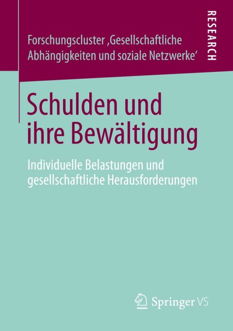Cover image for book Schulden und ihre Bewältigung