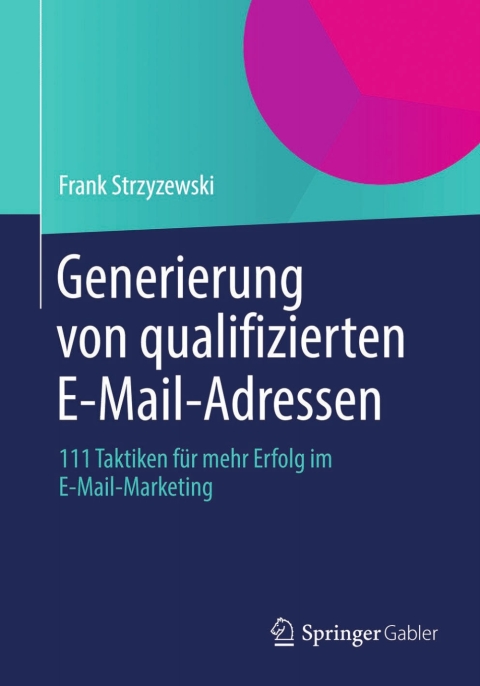 Cover image for book Generierung von qualifizierten E-Mail-Adressen