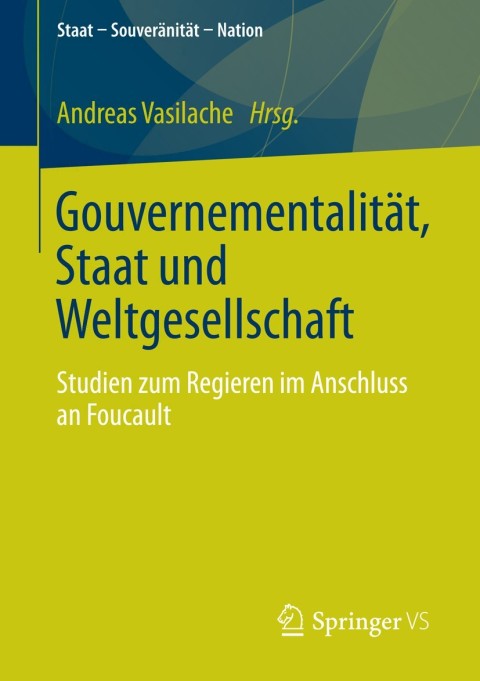 Cover image for book Gouvernementalität, Staat und Weltgesellschaft
