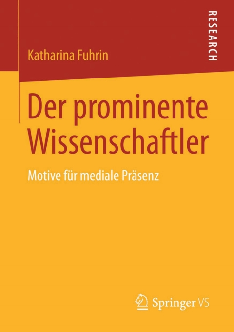Cover image for book Der prominente Wissenschaftler