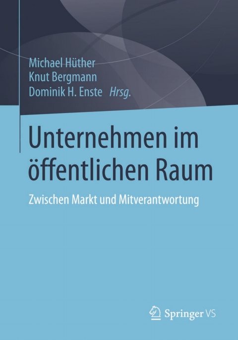 Cover image for book Unternehmen im öffentlichen Raum