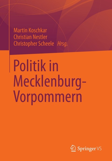 Cover image for book Politik in Mecklenburg-Vorpommern