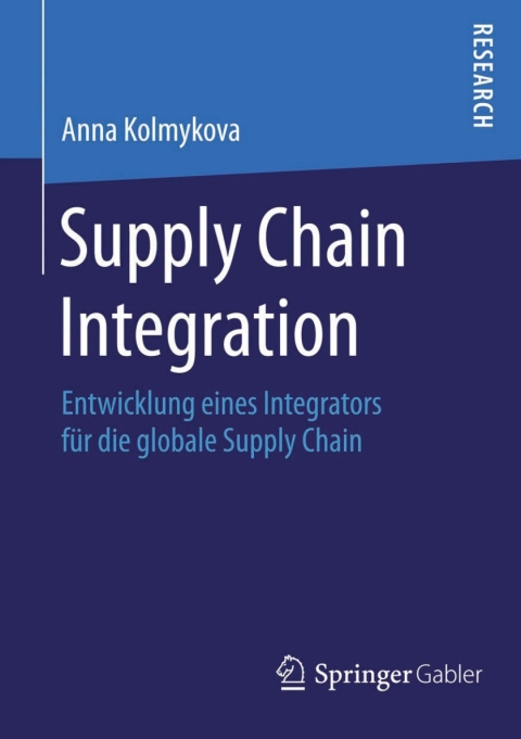 Cover image for book Supply Chain Integration