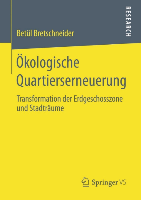 Cover image for book Ökologische Quartierserneuerung