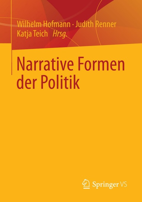 Cover image for book Narrative Formen der Politik