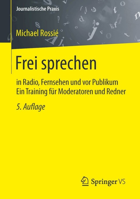 Cover image for book Frei sprechen