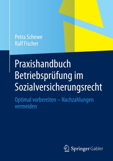 Cover image for book Praxishandbuch Betriebsprüfung im Sozialversicherungsrecht