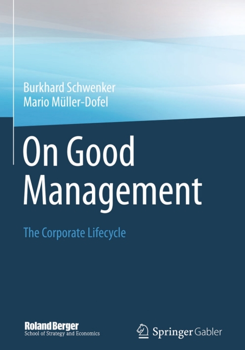 Cover image for book On Good Management