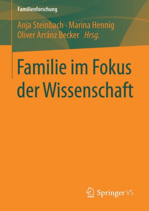 Cover image for book Familie im Fokus der Wissenschaft