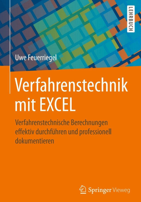 Cover image for book Verfahrenstechnik mit EXCEL