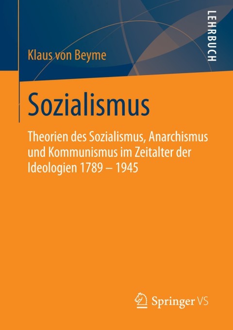 Cover image for book Sozialismus