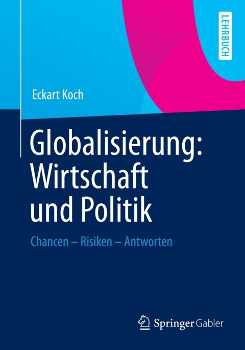 Cover image for book Globalisierung: Wirtschaft und Politik