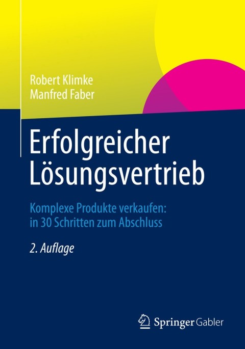 Cover image for book Erfolgreicher Lösungsvertrieb