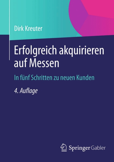 Cover image for book Erfolgreich akquirieren auf Messen
