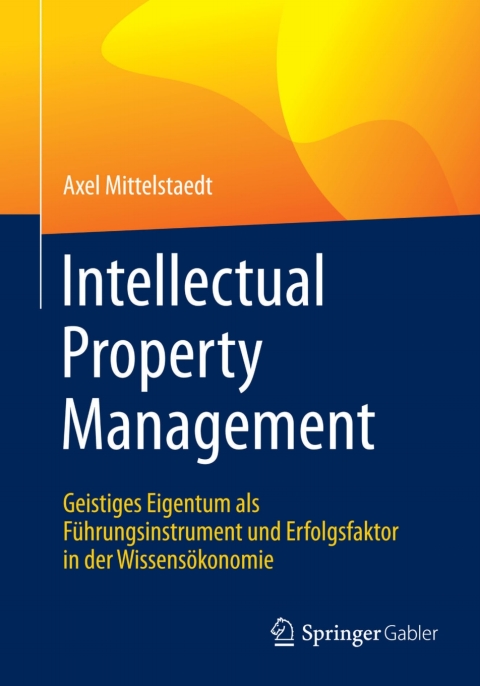 Cover image for book Intellectual Property Management