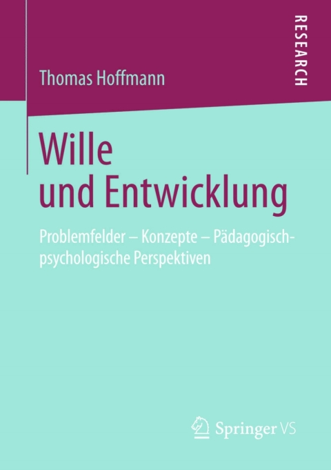 Cover image for book Wille und Entwicklung