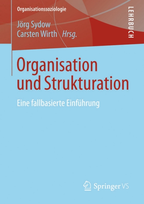 Cover image for book Organisation und Strukturation
