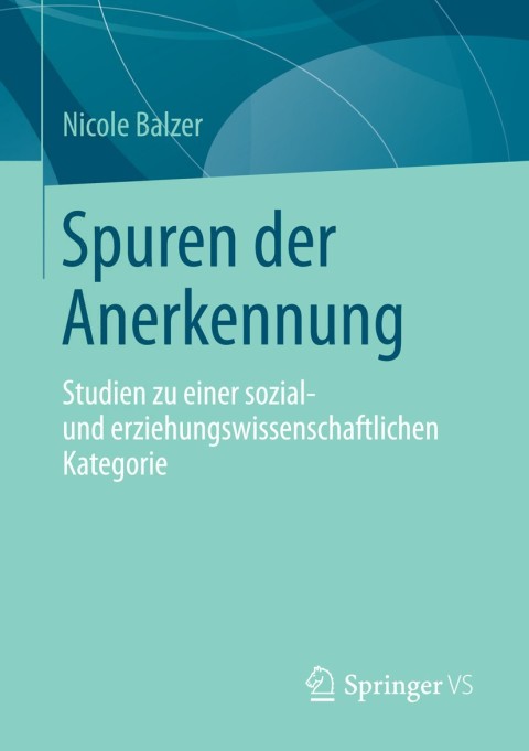 Cover image for book Spuren der Anerkennung