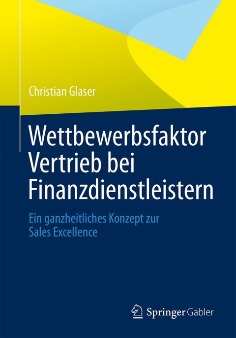 Cover image for book Wettbewerbsfaktor Vertrieb bei Finanzdienstleistern