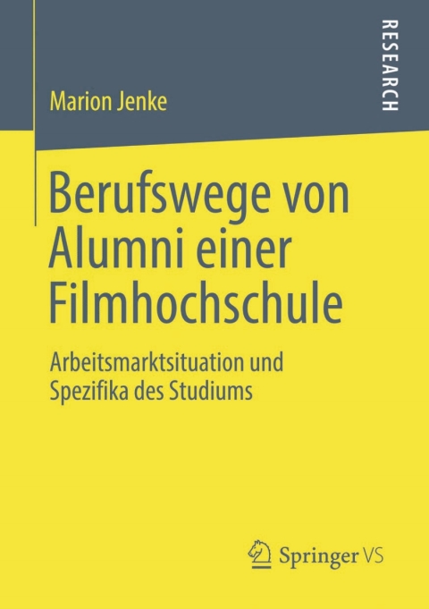 Cover image for book Berufswege von Alumni einer Filmhochschule