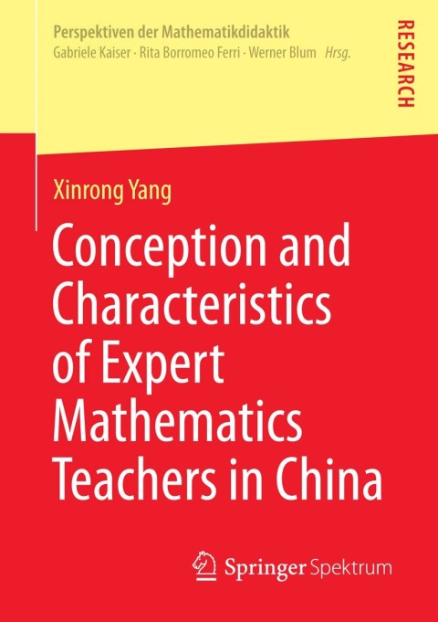Cover image for book Conception and Characteristics of Expert Mathematics Teachers in China