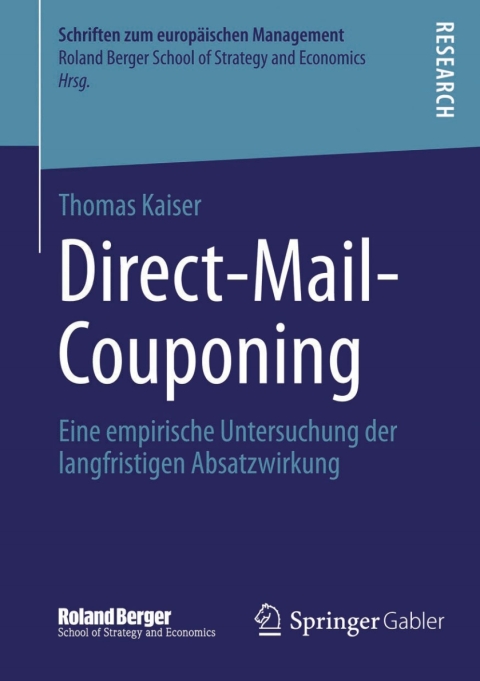Cover image for book Direct-Mail-Couponing