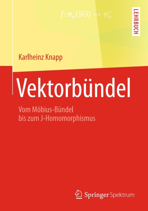 Cover image for book Vektorbündel