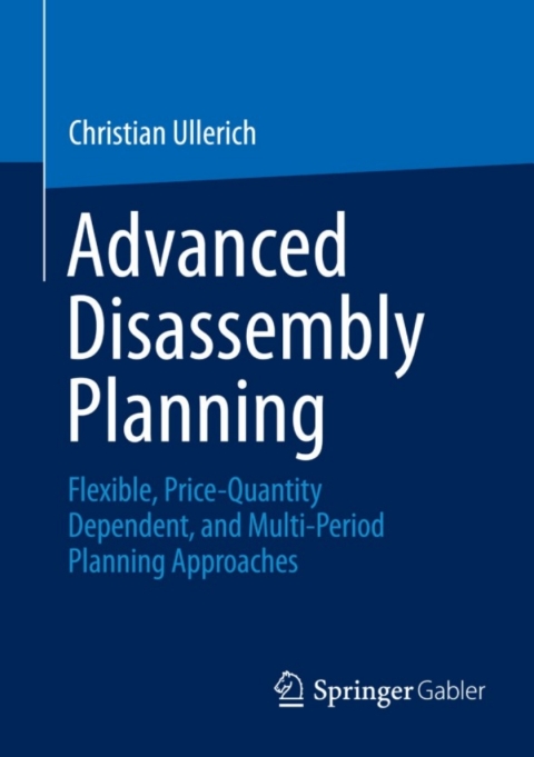 Cover image for book Advanced Disassembly Planning