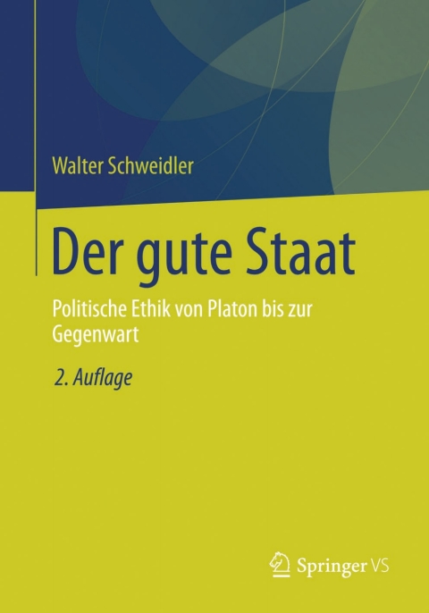 Cover image for book Der gute Staat