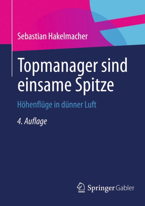 Cover image for book Topmanager sind einsame Spitze