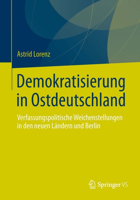 Cover image for book Demokratisierung in Ostdeutschland
