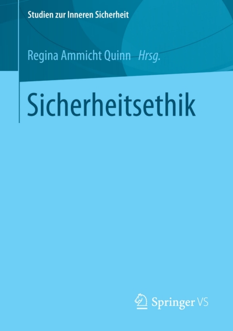 Cover image for book Sicherheitsethik