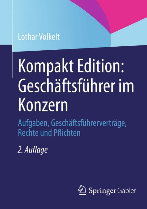Cover image for book Kompakt Edition: Geschäftsführer im Konzern