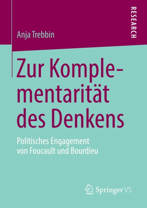 Cover image for book Zur Komplementarität des Denkens