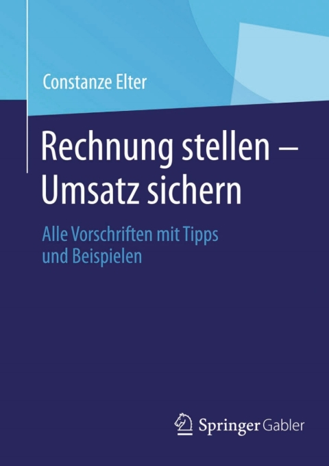 Cover image for book Rechnung stellen - Umsatz sichern