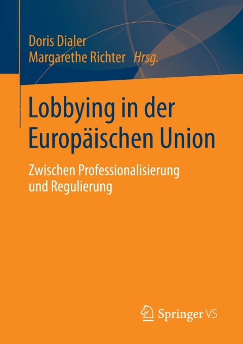 Cover image for book Lobbying in der Europäischen Union