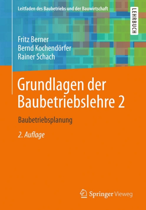 Cover image for book Grundlagen der Baubetriebslehre 2