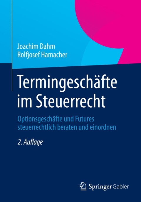 Cover image for book Termingeschäfte im Steuerrecht
