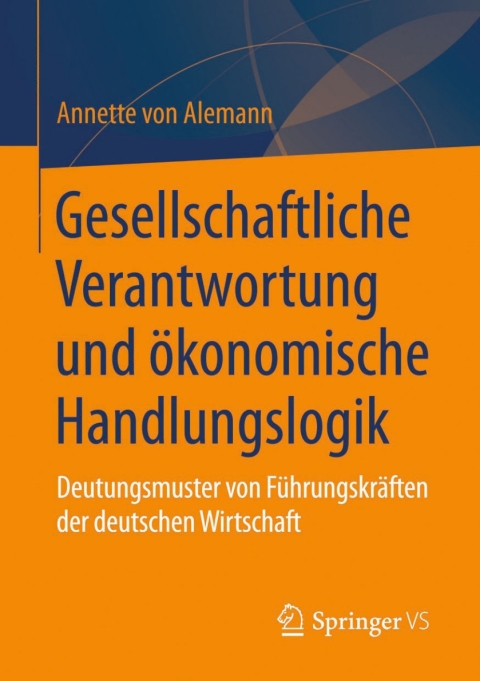 Cover image for book Gesellschaftliche Verantwortung und ökonomische Handlungslogik