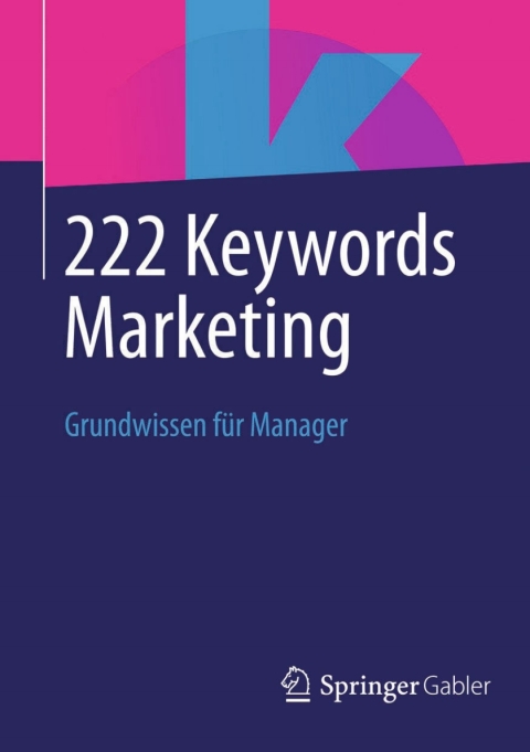 Cover image for book 222 Keywords Marketing