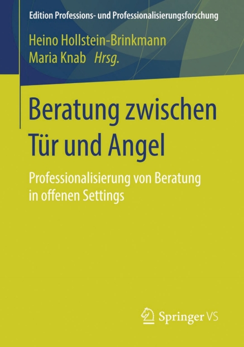 Cover image for book Beratung zwischen Tür und Angel