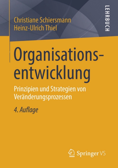 Cover image for book Organisationsentwicklung