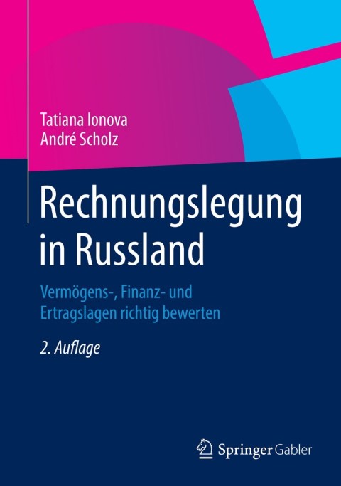 Cover image for book Rechnungslegung in Russland