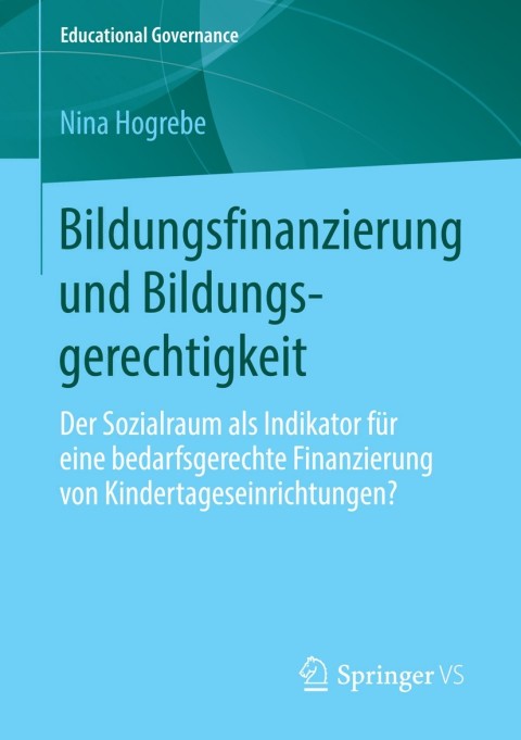 Cover image for book Bildungsfinanzierung und Bildungsgerechtigkeit